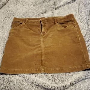 Vintage gap corduroy mini skirt size 14